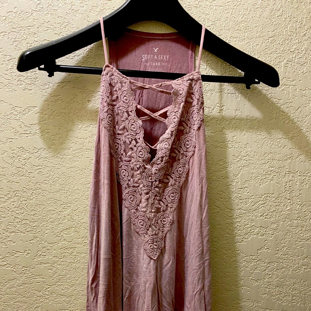American Eagle Soft & Sexy Tank Lavender Size XS